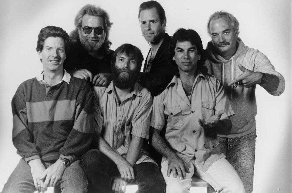 Grateful Dead photographed in 1989.