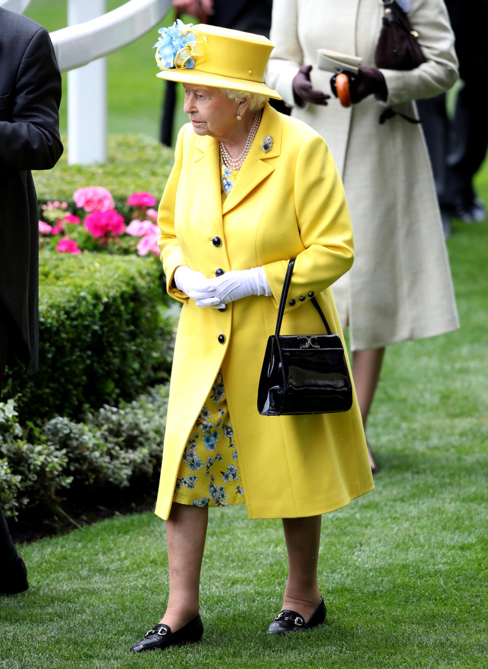 The Queen on day one of Royal Ascot 2018