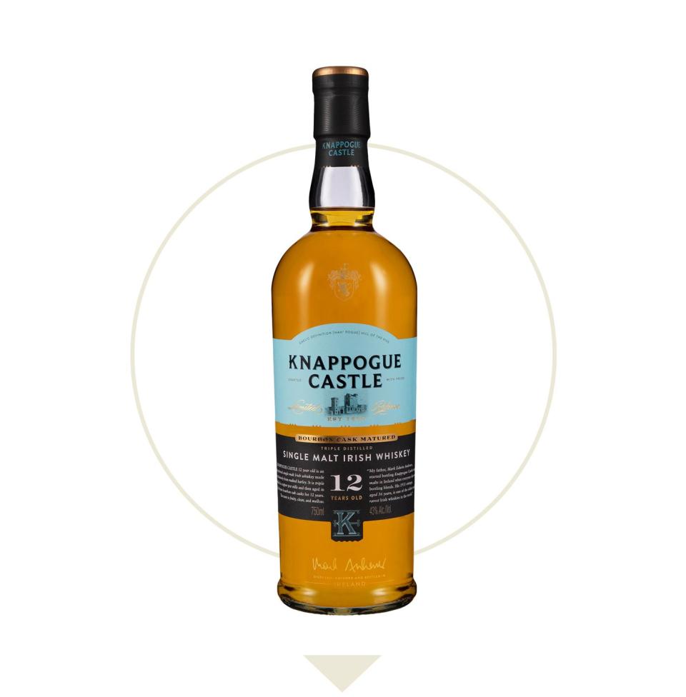 knappogue castle 12 single malt irish whiskey