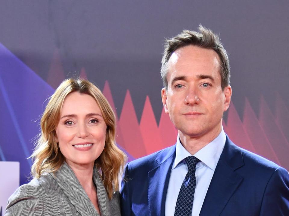 Keeley Hawes and Matthew Macfadyen met on the set of ‘Spooks’ in 2022 (Gareth Cattermole/Getty Images f)