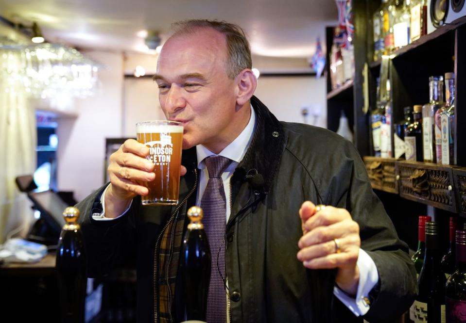 Liberal Democrats leader Ed Davey (PA)