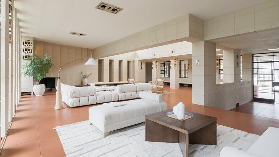 3704 South Birmingham Avenue formal living room