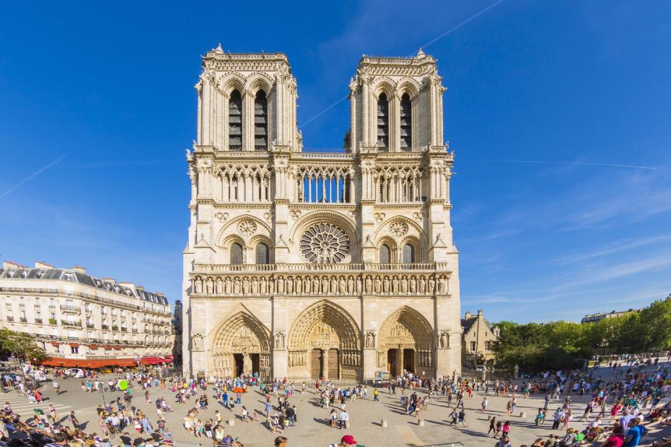 notre dame cathedral in paris