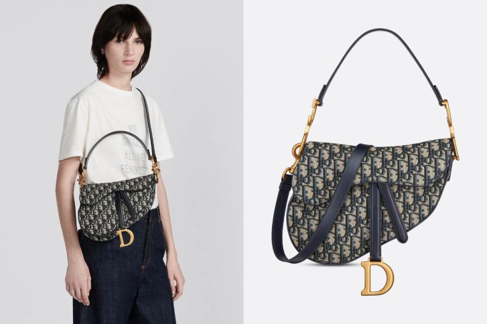 Dior Saddle馬鞍包，NT$135,000圖片來源：Dior官網