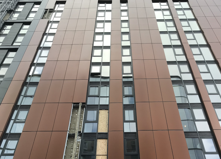 Block of rental flats in Manchester