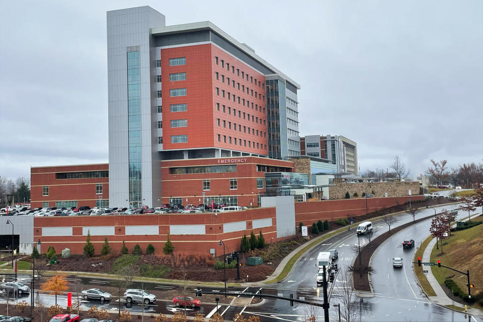 Mission Hospital in Asheville, N.C. (NBC News)