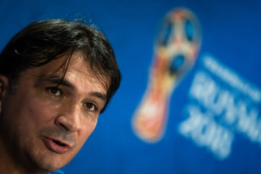 Final hurdle: Croatia coach Zlatko Dalic could be forced into changes for Sunday's World Cup final