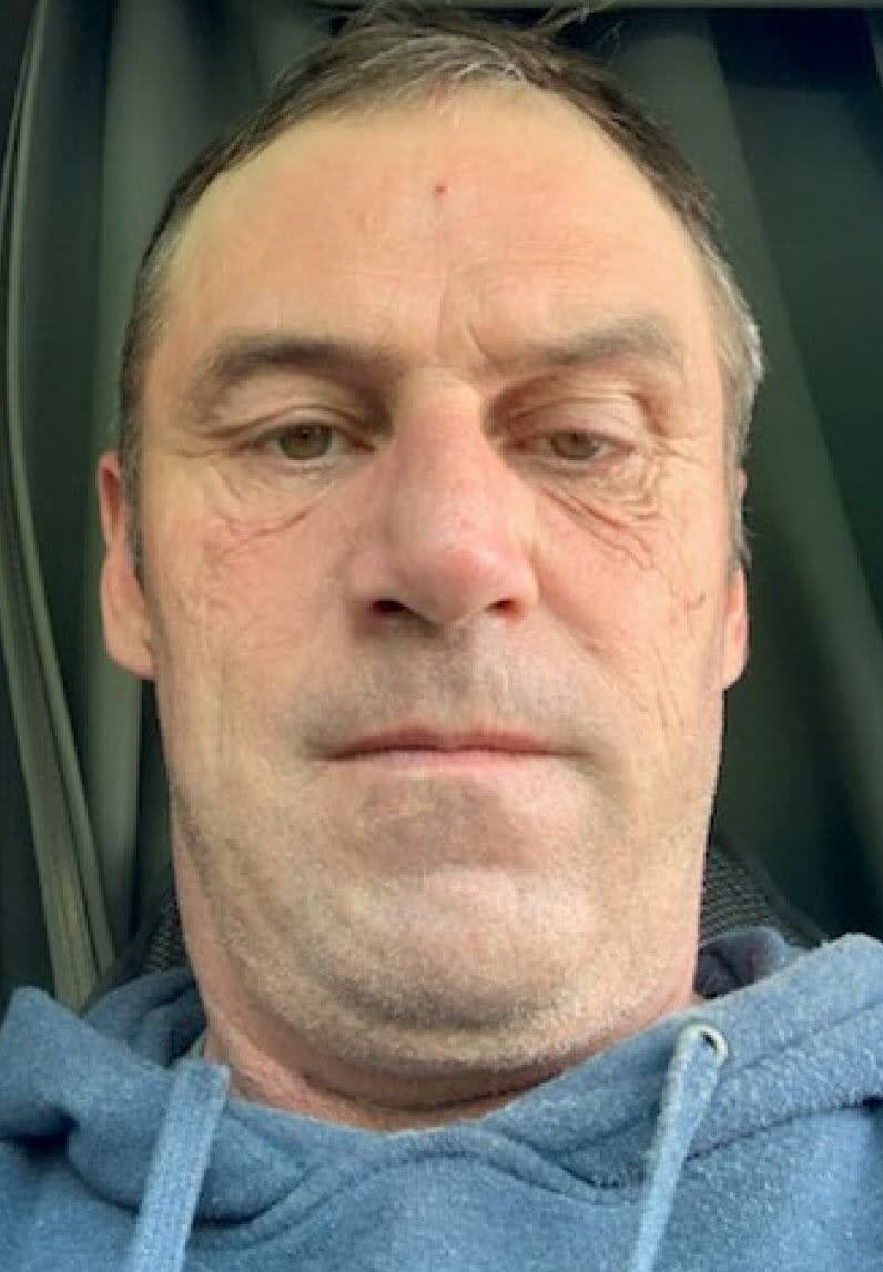 Brian Lush was last seen on surveillance video at a gas station in Summerstown on Wednesday.  (Submitted by Ontario Provincial Police - image credit)