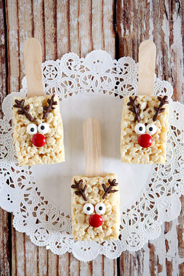 Reindeer Rice Krispies Treats