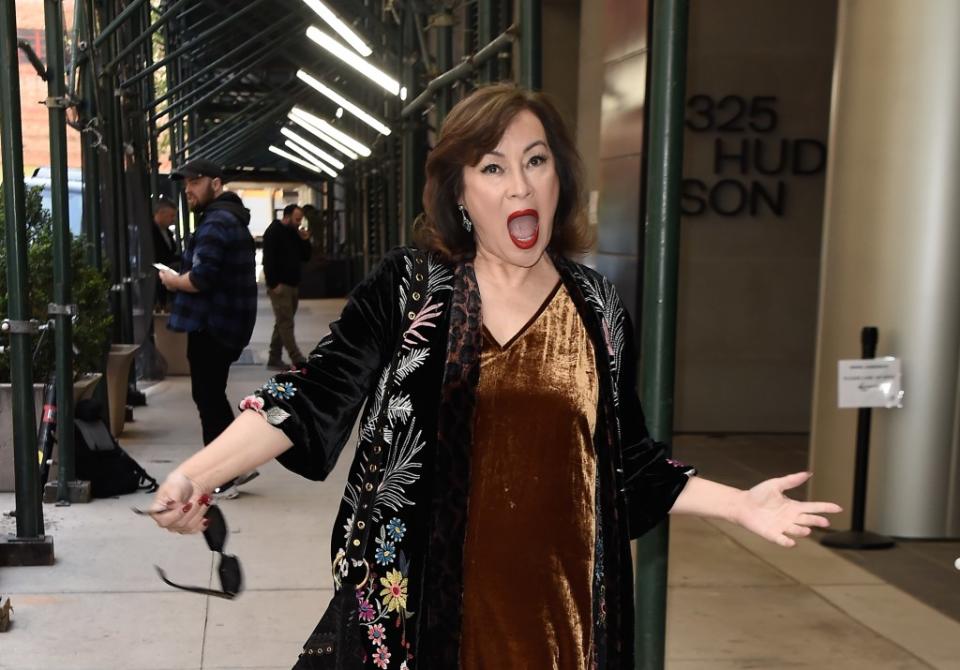 Jennifer Tilly in New York City on April 22. GC Images