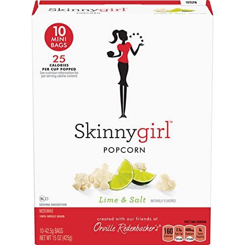 7) Skinnygirl Lime & Salt Popcorn