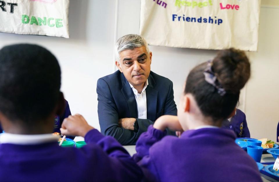 Sadiq Khan was elected mayor of London using the supplementary vote system (PA)