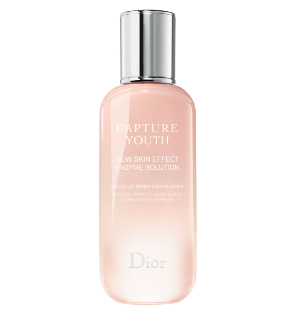 Dior Capture Youth New Skin Effect Enzyme Solution Age-Delay Resurfacing Water. Image via Nordstrom.