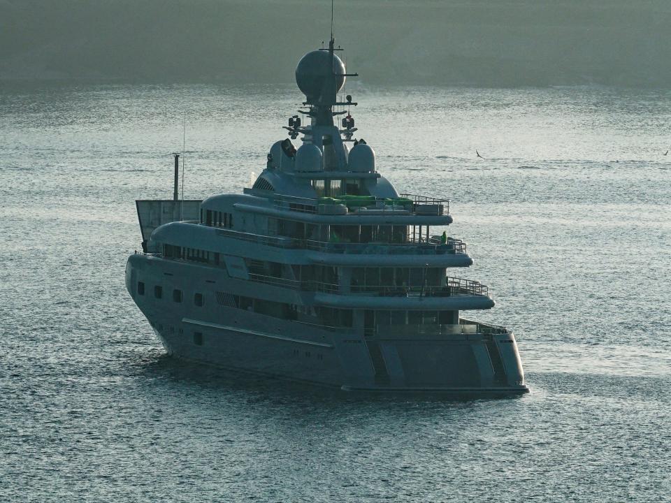 Mohammed bin Salman yacht pegasus