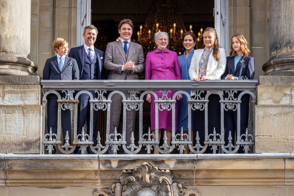 gala dinner for prince christian of denmark on his 18th birthday in copenhagen