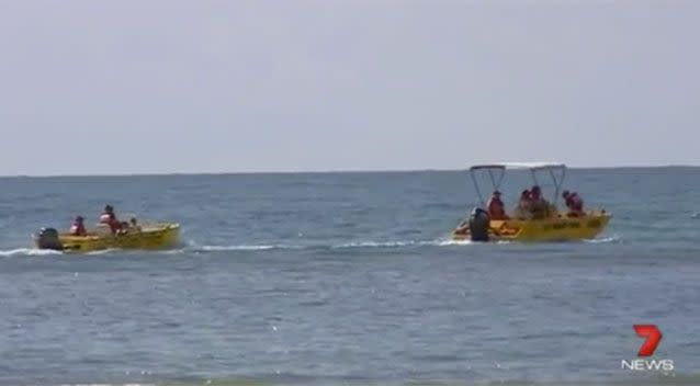 The search and rescue effort resumed again on Monday morning. Source: 7 News.