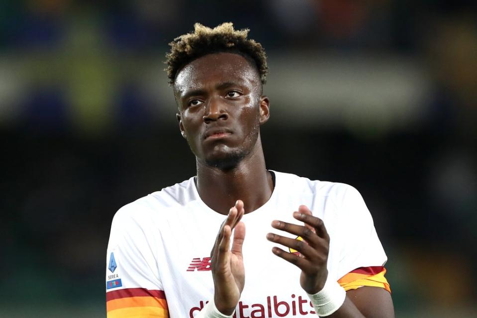 Tammy Abraham has already scored four times in 10 appearances for Roma after leaving Chelsea  (Getty Images)
