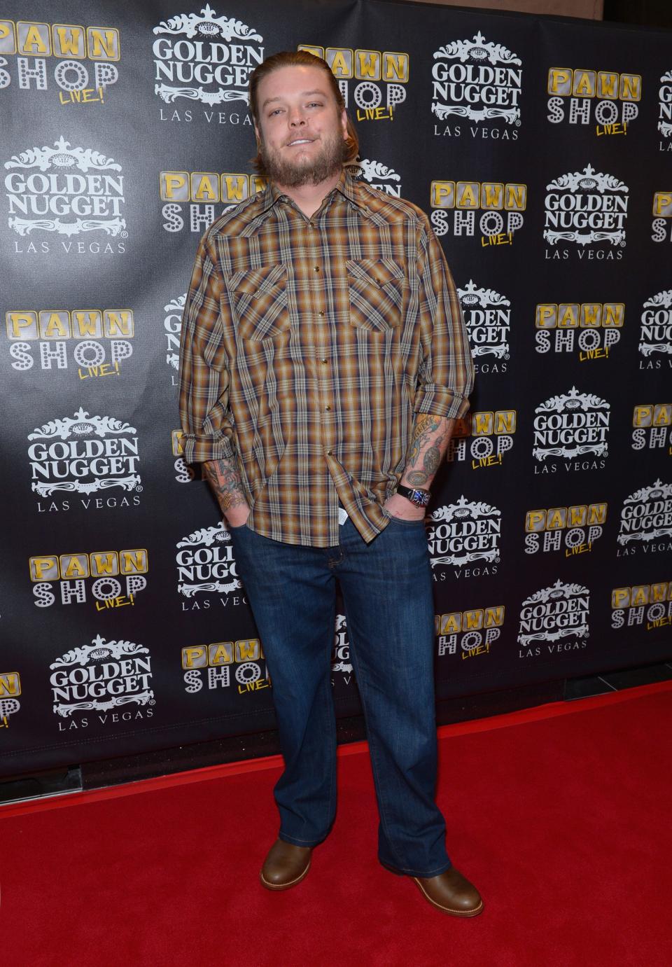 Corey Harrison of "Pawn Stars" on January 30, 2014.