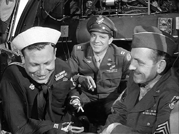 'THE BEST YEARS OF OUR LIVES' | Harold Russell, who lost his hands during a demolitions-training accident in 1944, won an honorary Oscar “for bringing hope and courage to fellow veterans” and another for best supporting actor.