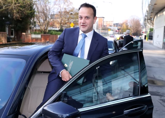 Irish Taoiseach Leo Varadkar (Niall Carson/PA)