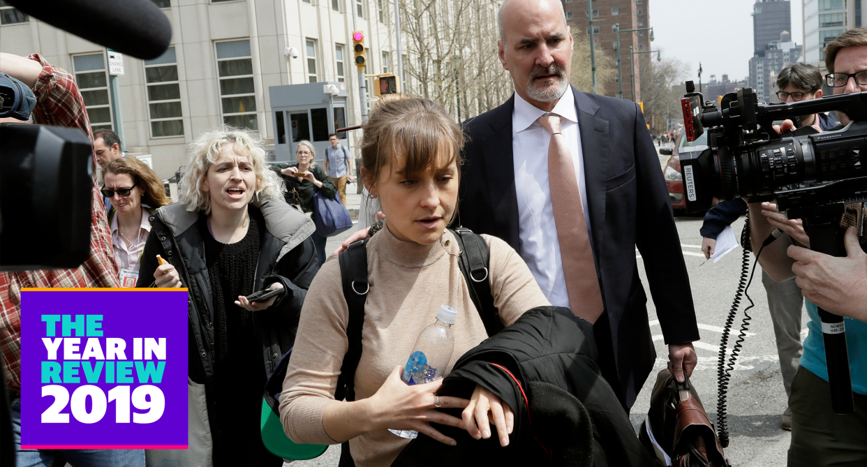 How much prison time will Allison?Mack serve for role in Nxivm? (Photo: AP)