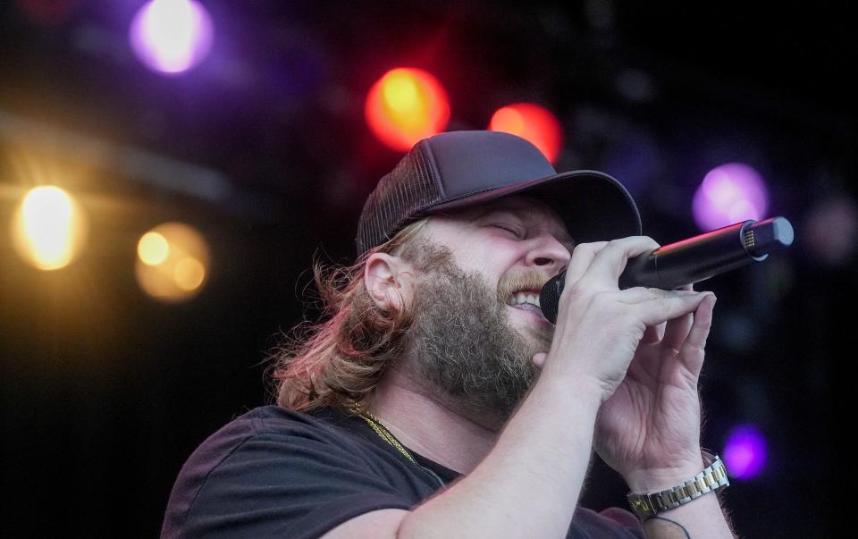 Nate Smith performs at Summerfest's UScellular Connection Stage on Friday, June 30, 2023.