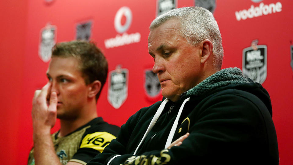 Griffin concedes he had a falling out with Moylan before the star left Penrith. Pic: Getty