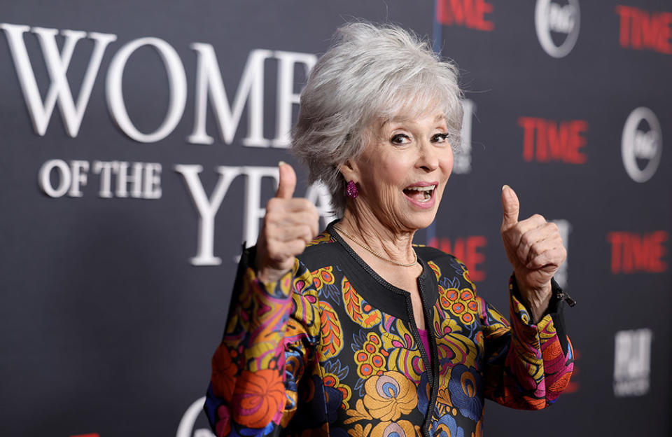 Rita Moreno attends TIME's 2nd Annual Women of the Year Gala at Four Seasons Hotel Los Angeles at Beverly Hills on March 08, 2023 in Los Angeles, California.