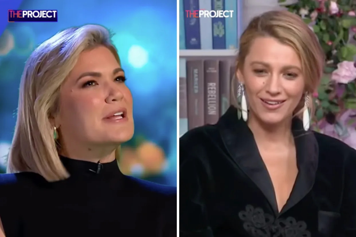 Blake Lively baffled by 'wild question' on The Project: 'Insane'