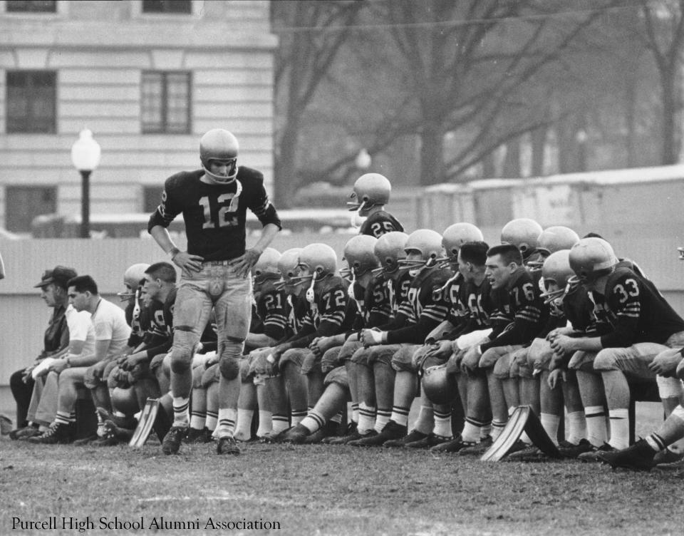 In 1959, Roger Staubach, a Purcell High School graduate, was named the city's Offensive Back of the Year by the Enquirer and first-team all-city quarterback by the Post and Times-Star.