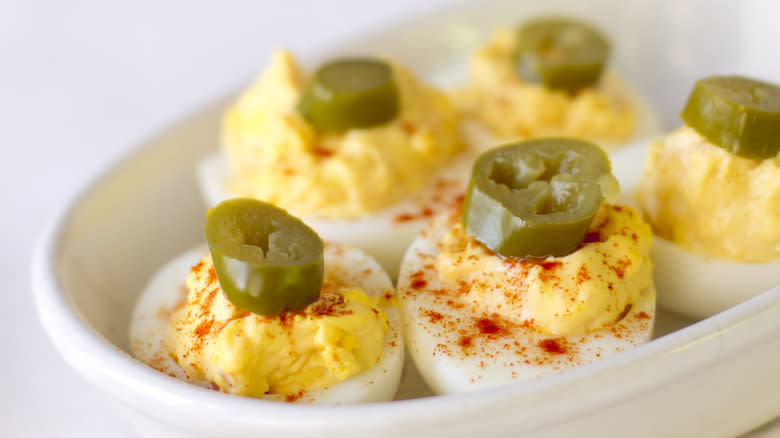 jalapeno deviled eggs