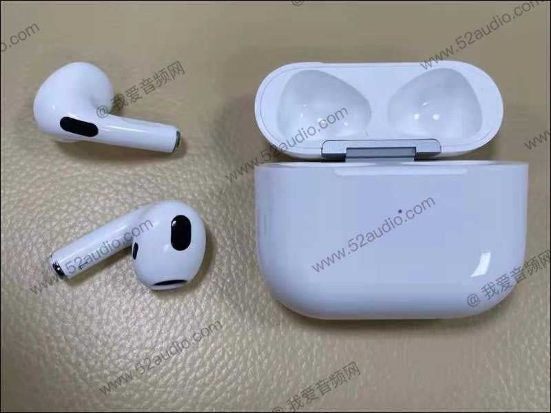 AirPods 3外型上與AirPods Pro僅差在入耳式矽膠，但取消ANC主動降噪功能。（圖／翻攝自我愛音頻網）