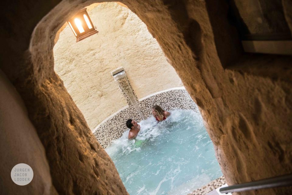 The spa pool at Palazzo Guglielmo (Sawday’s)