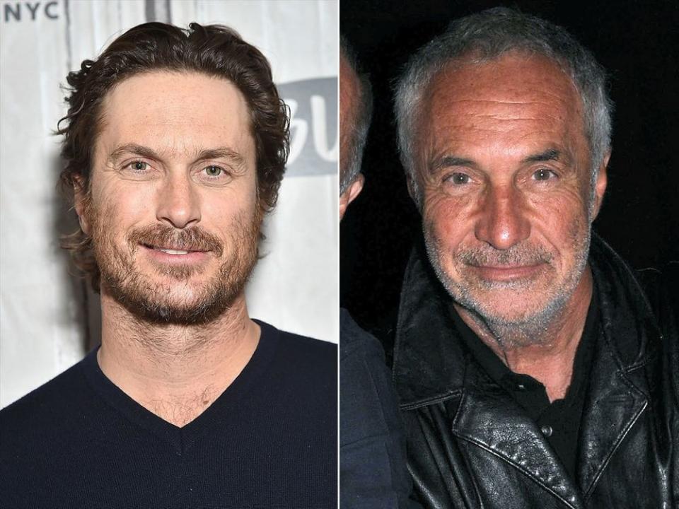 Oliver Hudson (L) and Bill Hudson.