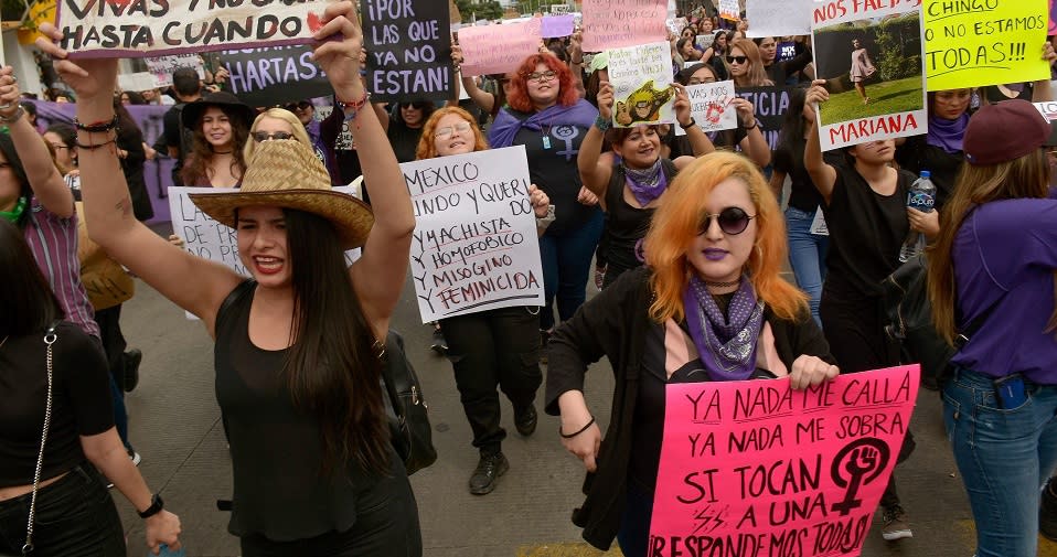 Protesta de mujeres