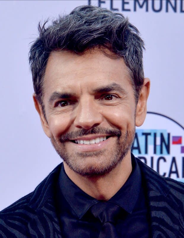 Eugenio Derbez says he's getting a second chance at being a father. File Photo by Jim Ruymen/UPI