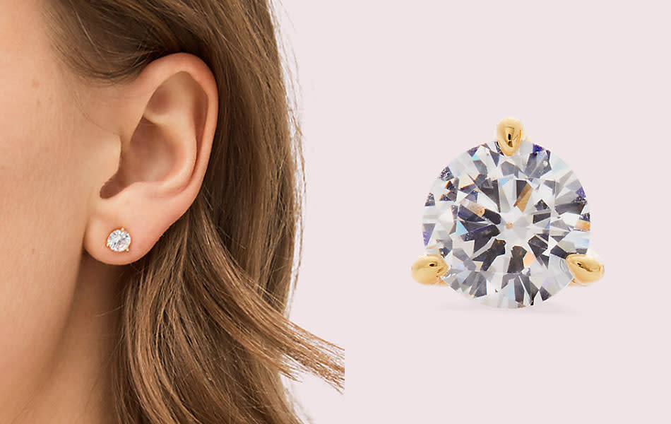 Classic earrings for an unreal price. (Photo: Kate Spade)