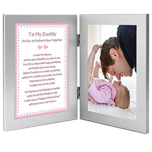 First Father's Day Photo Frame & Poem