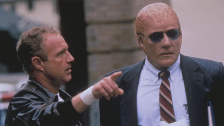 James Caan and Mandy Patinkin in Alien Nation.