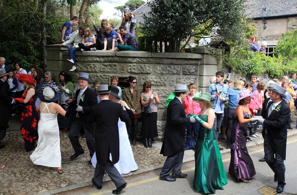 Flora Day Celebrations Take Place In Helston