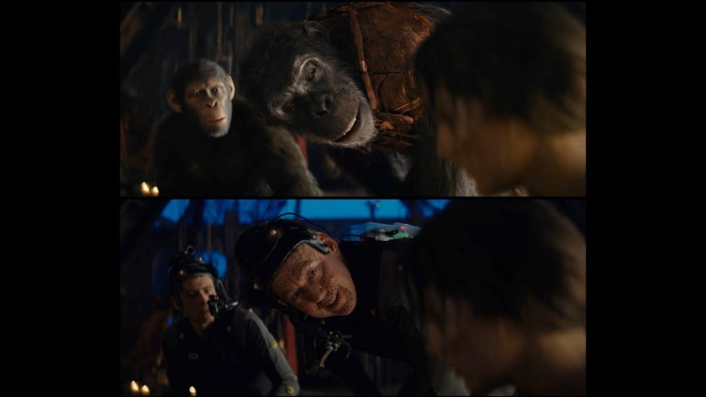 Exclusive Kingdom of the Planet of the Apes Clip Shows Off 'Raw Cut' Showcasing Mocap Filming