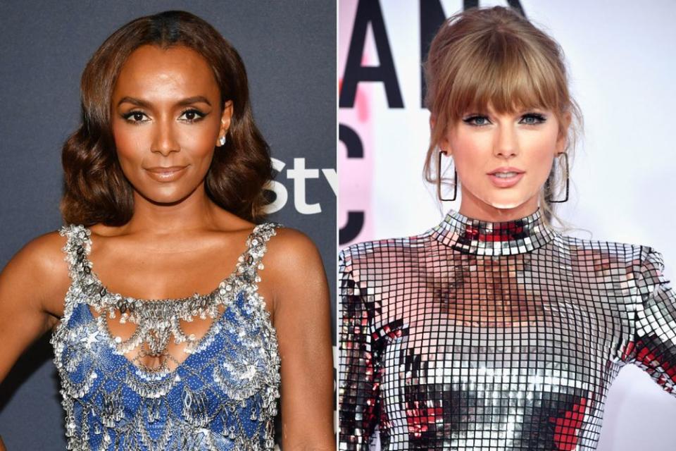 Janet Mock and Taylor Swift | Amy Sussman/Getty Images; Frazer Harrison/Getty Images