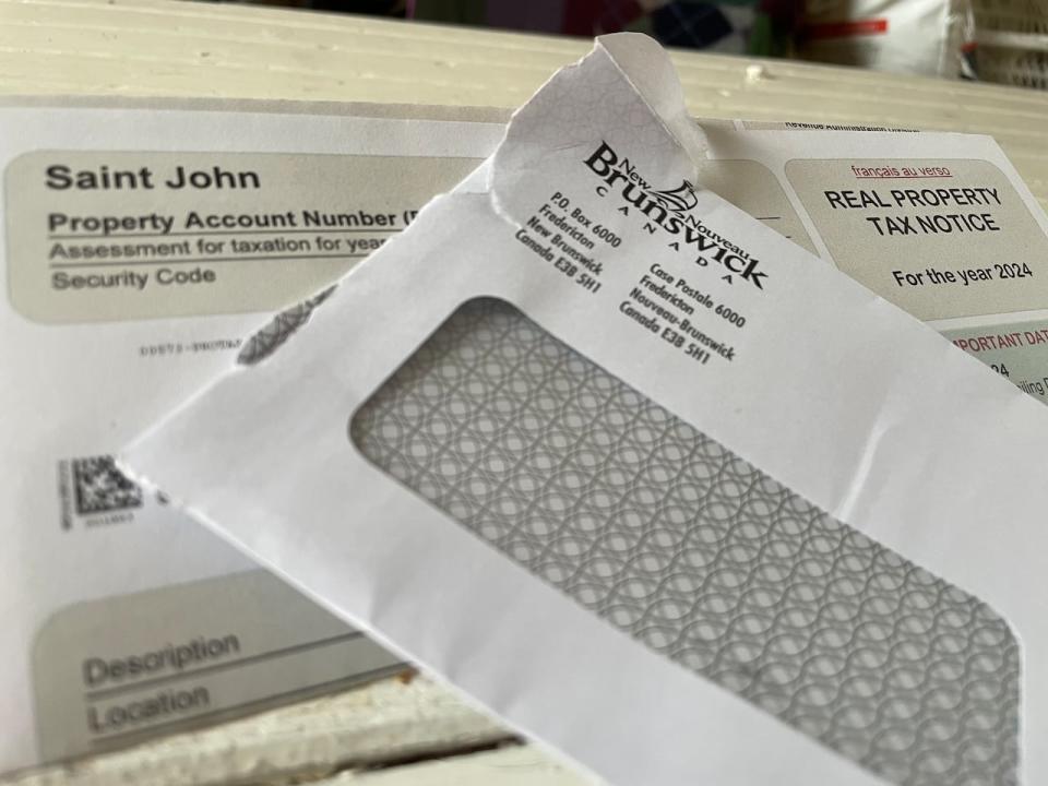 Property tax bills were arriving in Saint John all last week.  Bills for homeowners all included amounts the city wanted commercial and industrial property owners to pay for but which provincial tax rules forced on residential taxpayers instead.