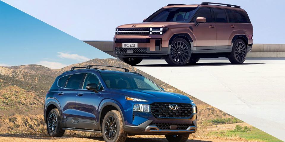 2024 hyundai sante fe vs 2023 hyundai sante fe comparison