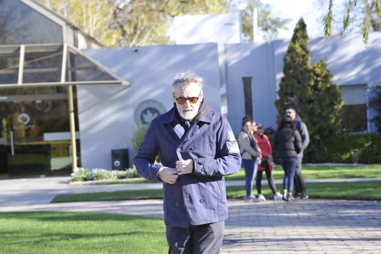 Benito Fernández participó de la despedida a su compañero