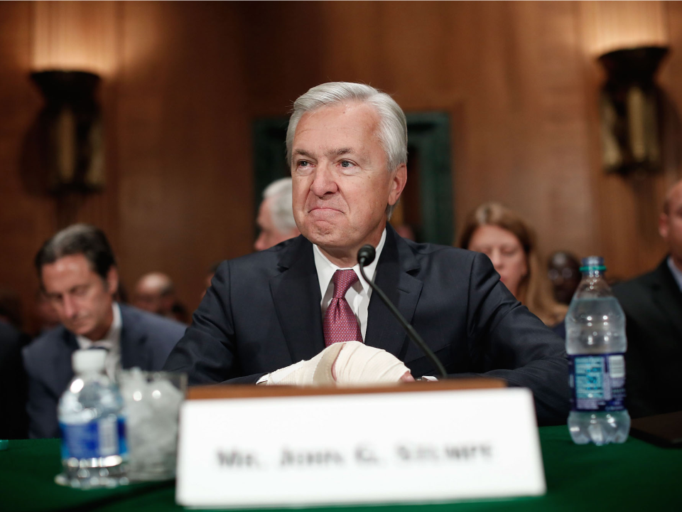 john stumpf wells fargo US senate hearing