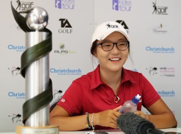 15-year-old Lydia Ko won the New Zealand Women's Open, her third professional title in 13 months — Getty