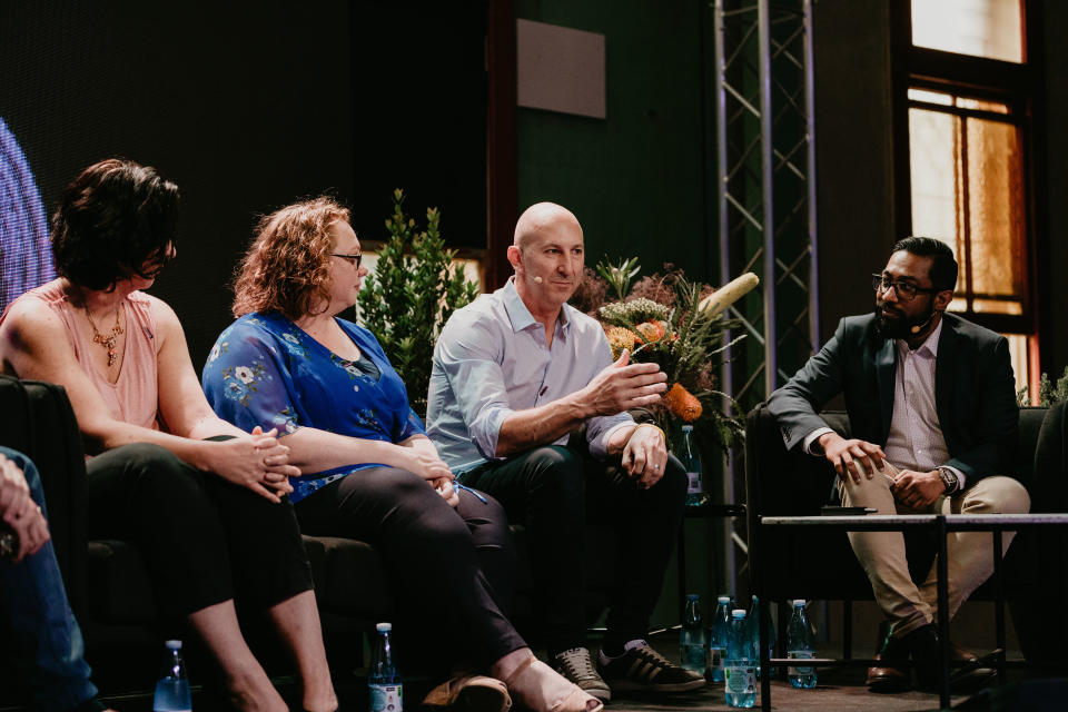 The Future of Collaboration panel at Silicon Block 2019. (Source: Supplied)