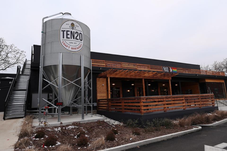 The Ten20 Craft Brewery in Louisville, Ky. on Jan. 11, 2021.  