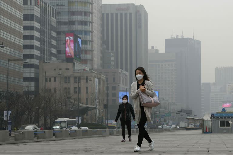 La contaminación en Seúl alcanzó hoy niveles récord